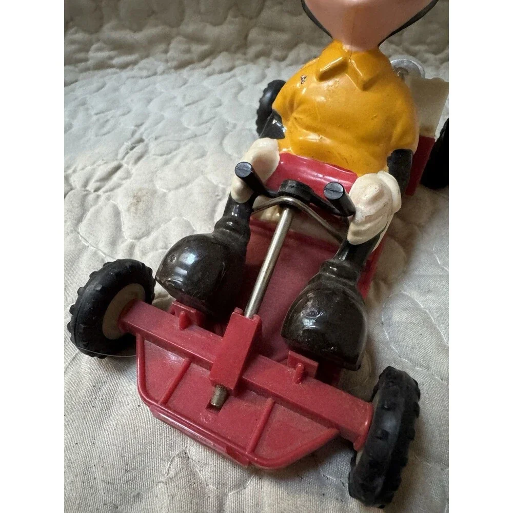 Vintage Marx Disney Mickey Mouse Go Kart Friction Car Hong Kong 1960s 70s
